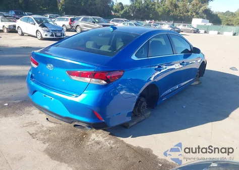2018 Hyundai Sonata Se z USA, uszkodzony, nr VIN 5NPE24AFXJH624970